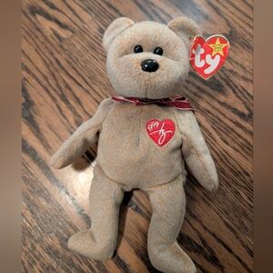 Ty Beanie Babies Tan Teddy Bear